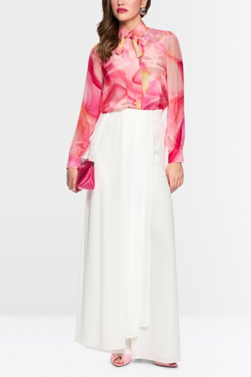 Ľahké prekladané nohavice